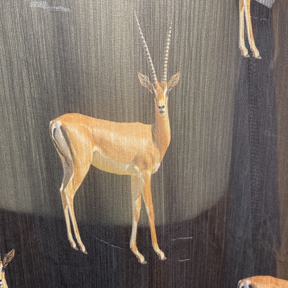 Gazelle Print Long Skirt | Side Zip | Great for Miss Match Dressing Size Large - Picture 5 of 12